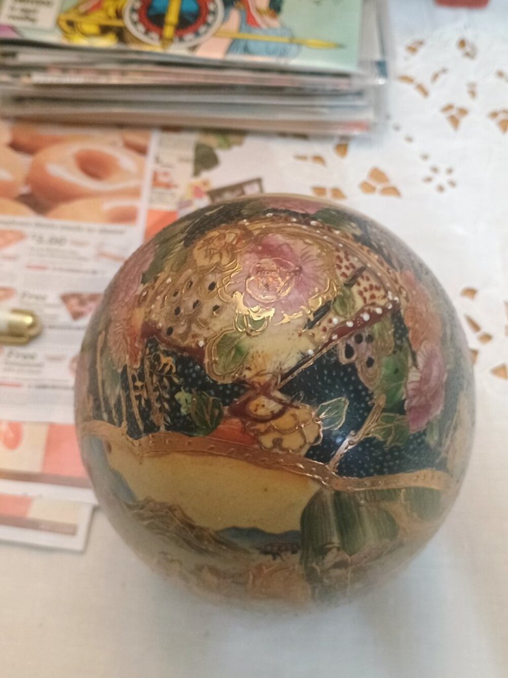 Asian Decorative Egg - Picture 2 of 5